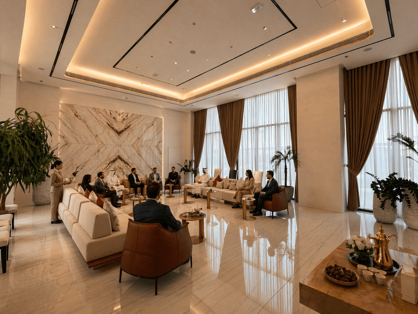 SEE Venues VIP Majlis — private hospitality lounge for up to 24 guests